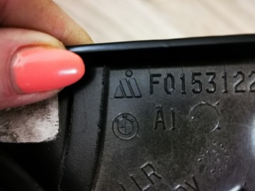 BMW 5 F10 ZRCÁTKO PRAVÉ 3PIN