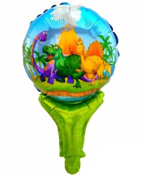 BALON foliowy DINO DINUSIE DINOZAURY 40X25