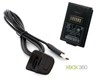Кабель Play Charge + аккумулятор 4800 мАч для контроллера XBOX 360