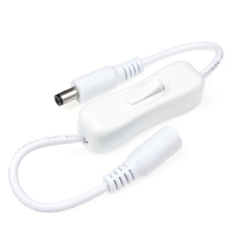 Włącznik do LED kołyskowy 12V/24V WL001 biały