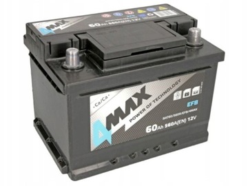 АКУМУЛЯТОР 4MAX 60AH 560A СТАРТ СТОП 