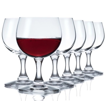 Kieliszki do wina 250 ml 6 szt PURE | KROSNO