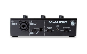 M-Audio Аудиоинтерфейс M-Track SOLO черный
