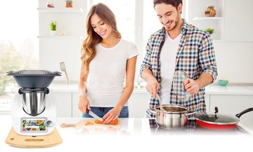 THERMOMIX Раздвижная подставка TM6 TM5 Деревянная подставка Поворотная