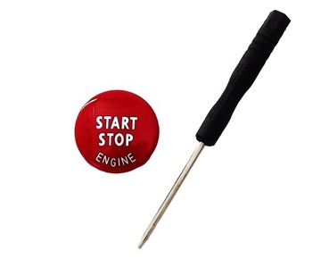 NAKŁADKA NA GUZIK PRZYCISK START STOP BMW E90 E91