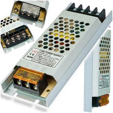Zasilacz LED 12V 60W 5A Montażowy Modułowy TRANSFORMATOR SLIM do taśm