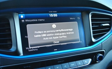 Hyundai IONIQ Hatchback 1.6 GDi 141KM 2018 Hyundai IONIQ 1.6 Hybrid 141KM F-LED Infinity NAV Climatronic Kamera SERWI, zdjęcie 35