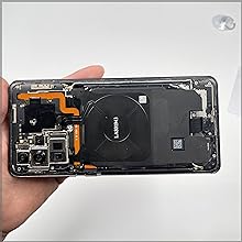 Крышка батарейного отсека Eonpam для Xiaomi Mi 10T / Mi 10T Pro, заднее стекло