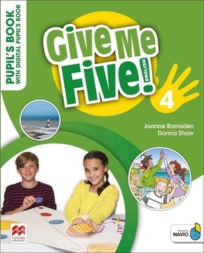 Give Me Five! 4 PODRĘCZNIK 2023 + Kod MACMILLAN