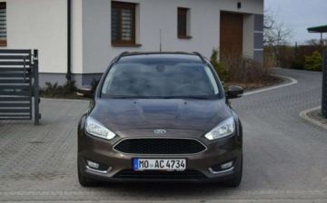 Ford Focus III Kombi Facelifting 1.5 TDCi 120KM 2016 Ford Focus 1.5D 2016r Duza Navi PDC 167 TYS KM Oryginal Lakier Sprowadzony, zdjęcie 1