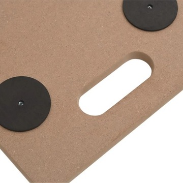 Тележки-платформы, 2 шт, прямоугольные, древесный материал