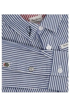 PEPE JEANS РУБАШКА В ДВУХЦВЕТНУЮ ПОЛОСКУ (10 Л)