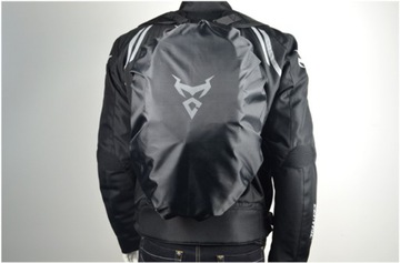 МОТОЦИКЛЬНЫЙ РЮКЗАК ВОДОНЕПРОНИЦАЕМЫЙ ТРЕК МОТОЦЕНТРИЧЕСКИЙ ЧЕРНЫЙ КРАСНЫЙ 2в1