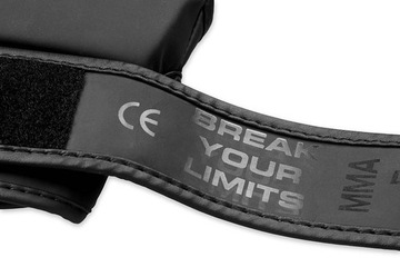 RĘKAWICE MMA GRAPPLINGOWE TRENINGOWE PŁASKIE NA WOREK CZARNE BUSHIDO L