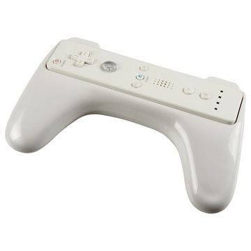 IRIS Uchwyt handgrip ramka grip chwyt do Wii Remote i Remote Plus biały