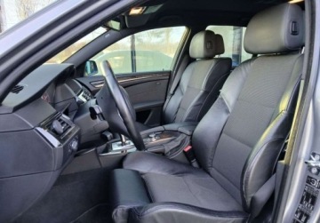 BMW Seria 5 E60 Sedan 540 i 306KM 2008 BMW Seria 5 Seria 5 4.0i 306KM Vat Marza Nawigacja GPS Bluetooth, zdjęcie 5