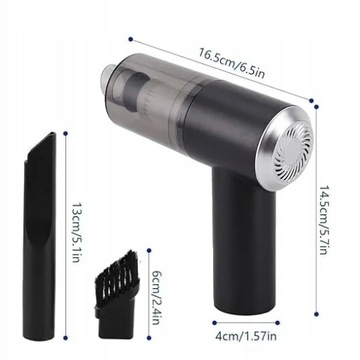 МИНИ ПОРТАТИВНЫЙ АККУМУЛЯТОРНЫЙ РУЧНОЙ ПЫЛЕСОС С АВТОМОБИЛЬНЫМ АККУМУЛЯТОРОМ USB