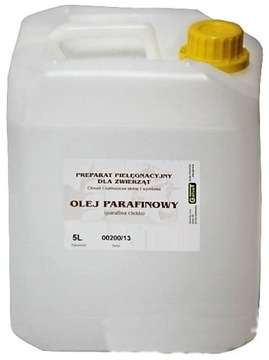 OLEJ PARAFINOWY - parafina ciekła 100% 5L osłania
