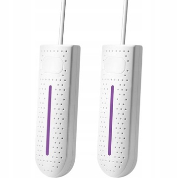 ЭЛЕКТРИЧЕСКАЯ СУШИЛКА ДЛЯ ОБУВИ И ПЕРЧАТОК УФ USB СУШИЛКА БЕЛАЯ 12ВТ