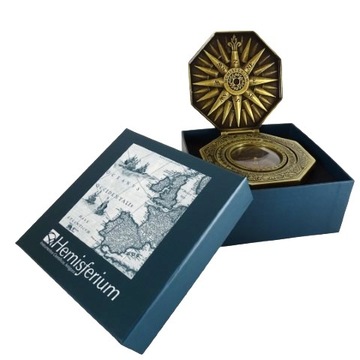 Карданный латунный компас