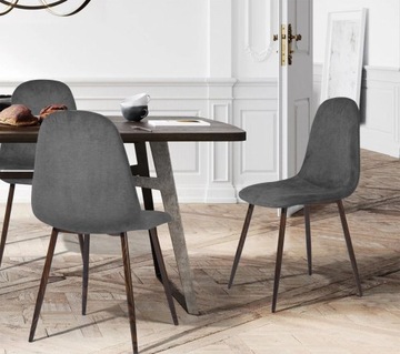 СКАНДИНАВСКИЙ ПОКРЫТИЕ НА СТУЛ Велюровые чехлы БУТЫЛОЧНО-ЗЕЛЕНЫЙ