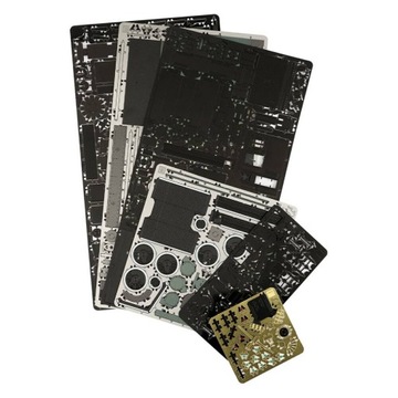 3D модель Piececool Metal Puzzle - Локомотив Могул