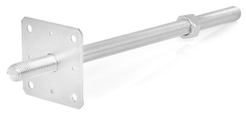 ОСНОВАНИЕ СТОЙКИ 110x110x500, РЕГУЛИРУЕМАЯ ВЫСОТА