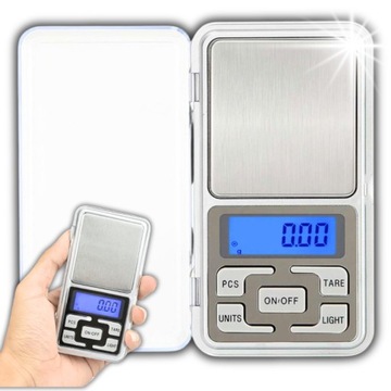 WAGA JUBILERSKA ELEKTRONICZNA 0,01- 200g LCD