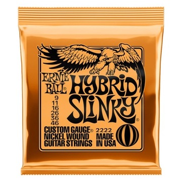 ERNIE BALL EB 2222 HYBRID SLINKY struny do gitary