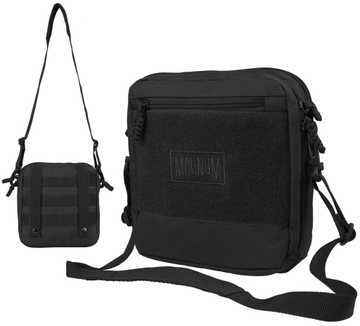 TORBA NA RAMIĘ ORGANIZER SASZETKA MAGNUM MOLLE CZARNA