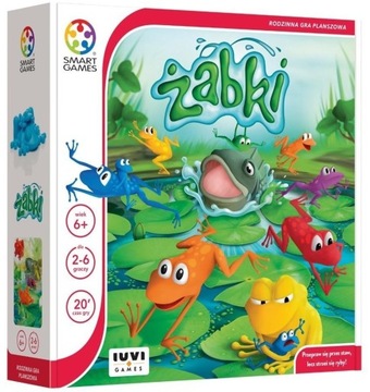 Gra Planszowa Logiczna Froggit Smart Games Żabki