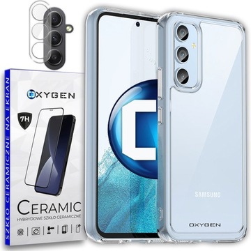 Etui CASE OXYGEN PURE do Samsung A54 5G + SZKŁO CERAMICZNE + SZKŁO APARAT