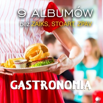 Muzyka bez opłat ZAIKS 9h GASTRONOMIA - MP3 USB