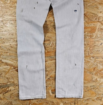 Spodnie Jeansowe ARMANI JEANS Designerskie Dżinsowe Slim 31