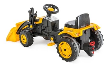 ПЕДАЛЬНЫЙ ТРАКТОР ДЛЯ ДЕТЕЙ, ОГРОМНЫЙ XXL, ЭКСКАВАТОР С XXL ПЛЕЧОМ