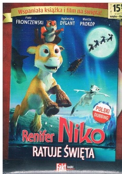 RENIFER NIKO RATUJE ŚWIĘTA [DVD]