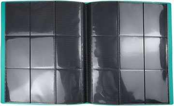 Альбом для карточек ARKERO G Collector, 360 карт, 9 окон AQUA