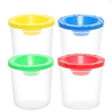 СЕРЕБРЯНАЯ КРУЖКА ДЛЯ КРАСКИ С ЗАМКОМ