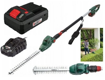 AKU NOŻYCE DO ŻYWOPŁOTU WYSIĘGNI PARKSIDE x20V 4Ah