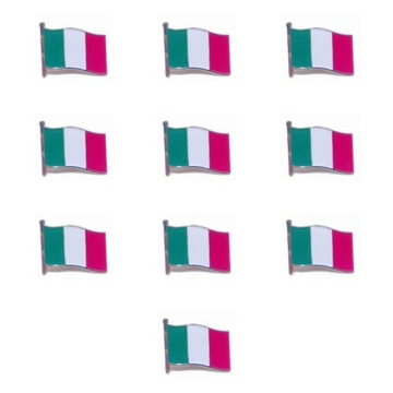 10 sztuk broszki Flaga kraju broszka