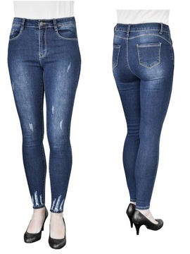 38,Jeansy damskie, wysoki stan,Push-Up,Y2342