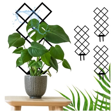 Pergola podpora do roślin GRUBA drabinka kwiatów pnących doniczkowych x3