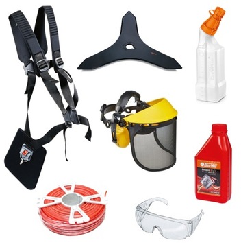 Oleo-Mac BCH 500T БЕНЗИНОВАЯ ЩЕТКА МАСЛЯНАЯ 3,2 л.с. + ДИСК