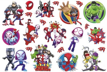 TATUAŻE ZMYWALNE DLA DZIECI SPIDERMAN CG410