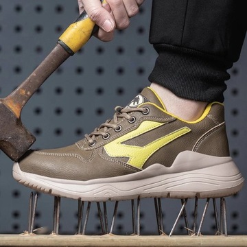 Buty robocze Safety Shoes Męskie Ochronne ze stal