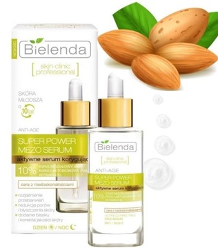 Bielenda Aktywne serum korygujące SUPER POWER MEZO SERUM_k.Migdałowy