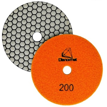 TARCZA DIAMENTOWA 125mm #200 DO SZLIFOWANIA POLEROWANIA GRESU SPIEKU