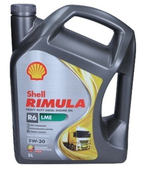 SHELL OLEJ SHELL 5W30 5L RIMULA R6 LME / SAMOCHODY CIĘŻAROWE