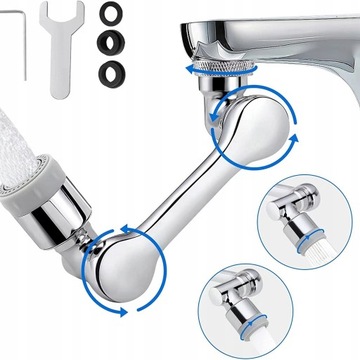 PERLATOR DO BATERII KRANU Z PRZEGUBEM METALOWY