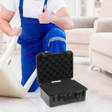 Ящик для инструментов для инструментов Ящик для мелких деталей Сейф для инструментов 24 см x 16,8 см x 7,3 см